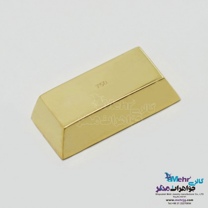 پلاک طلا - طرح شمش-SO0076